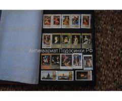 Коллекция марок разной тематики.
