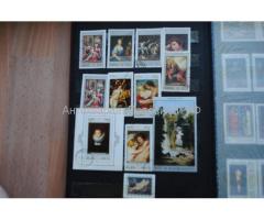 Коллекция марок разной тематики.